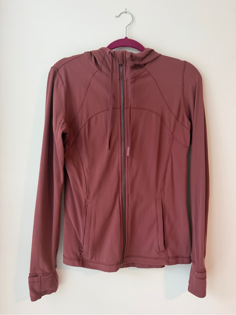 lululemon athletica Rose-Mauve Hooded Full-Zip Jacket